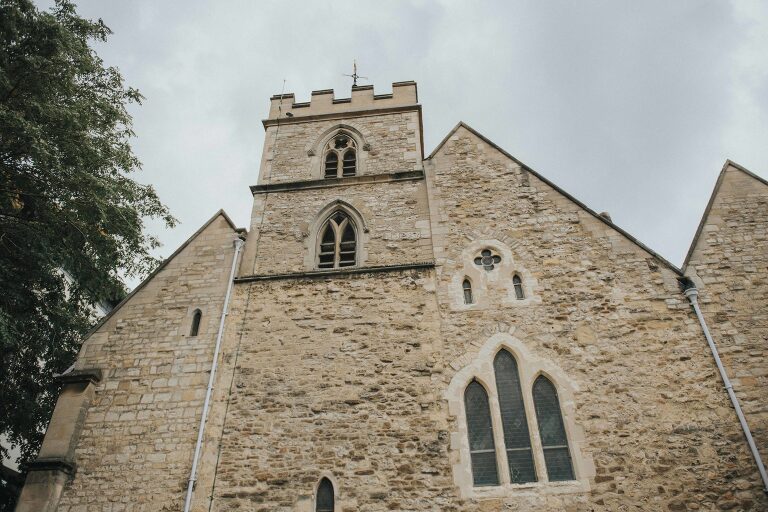 St Ebbs church wedding in Oxford